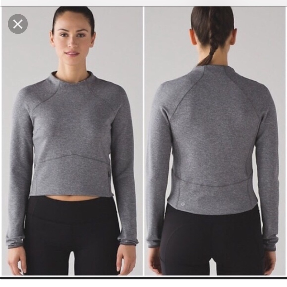 Lululemon Hill and Valley Mock Neck top